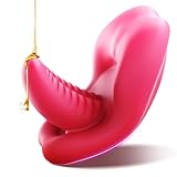 JFRong APP Mini Vibrator für sie Tragbar Butterfly Klitoris stimulator Mit 9 Vibrationsmodi für Woman Flirtende Unsichtbar Panty Zunge Lecken Vibratoren Erotik Sexspielzeug für Frauen Paar Solo