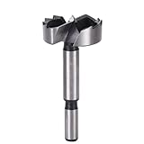 Forstner Bohrbohr, Verzahnte Forstner Bohrbohr mit rundem Schaft für Holz, Zweigloch, Scharnierloch, Topf, Spanplatte, Faserplatte (Ø 40mm)