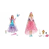 Barbie Ein Verborgener Zauber Puppe - Langhaarige Malibu Roberts Puppe & GML76 - Prinzessinnen-Abenteuer Puppe Mit Mode (ca. 30 cm)