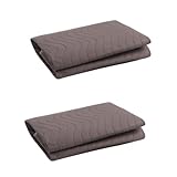 balacoo 2St Bodenschutzmatte Polster fürs Bett Haustier-PIPI-Pad Lätzchen Haustiere Pet Pee Pads Haustier-PIPI-Trainingspad sauber Hund PIPI Pad Matratze Urin-Pad Schutzpolster