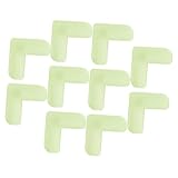 Beaupretty 10 Stück Transparente Selbstklebende Möbel Kantenschutz Eckenpolster aus Weichem PVC Stoßdämpfend und Babyproof Geeignet für Tisch Wand Treppenecken Sichere Eckenschutz Kissen