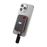 Netac ZX20 II 512GB Tragbare SSD 512GB NVMe SSD Externe Festplatte,USB 3.2-C,Lesegeschwindigkeit bis zu 2000MB/s und Externe Solid State Laufwerke (Magnetisches Design,Stoß- und Fallfestigkeit)