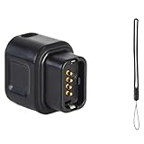 Elektronisches Schaltwerk-Ladekabel DI2-Ladegerät, 4-poliger auf Typ-C-Adapter, Power-Kettenblatt, kompakt, leicht, Fahrrad-Ladelösung (schwarz)