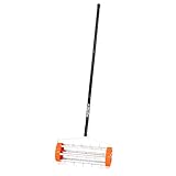 Fuxtec Rasenlüfter FX-RL400 mit 43 cm Breite, Vertikutierer Rasenbelüfter Rasenrolle