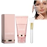 Peel Off Maske Gesicht, Collagen Collagen Maske Gesicht, Feuchtigkeitsmaske, Anti Falten Gesichtsmaske Frauen Nähren Gesichtpflege,75g
