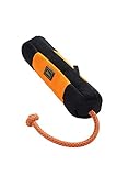 HUNTER Trainer Snack Dummy mit Wurfseil, 37 cm, orange/schwarz