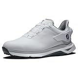 FootJoy Herren Pro/SLX Boa Golfschuh, Weiß/Weiß, 9.5 X-Wide