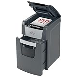 Rexel Optimum AutoFeed+ 130X Automatischer Aktenvernichter, 130 Blatt automatisch, Sicherheitsstufe P4, Partikelschnitt, für kleinere Büros, 44 Liter Abfallbehälter, 2020130XEU