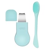 xowwyue Gesichts Reinigungsgerät Für Poren - Nasen Spatel | -Entferner Spatel für Kinn & Wangen am Morgen & Abend zu Hause oder Unterwegs für Frauen und Männer