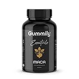 Maca Complex Kapseln - Hochdosiert - Maca - Ashwagandha - Ginseng - Tribulus - Shilajit - Shatavari - Schwarzer Pfeffer - 60 Kapseln - Vegan - Gummily