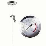 Küchenthermometer, Thermometer Kochen mit Sofort Ablesbarem, Backofenthermometer, Thermometer Fleisch, Frittierthermometer, für Putengrill, Steak, Bbq, Grill Backen