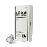 Caravan Kaffeebräter – entkoffeinierte Kaffeekapseln – Nespresso-kompatibel, 10 x Nespresso-Maschinen, kompostierbar, entkoffeinierte Kaffeekapseln