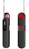 Kamera Detektor, Wanzen Detektor, Hidden Camera Detector – RF Detektor mit 5 Stufen | Abhörwanzen Aufspüren, Versteckte Kamera Finder für Hotel, Büro & Reisen | Wireless GPS Tracker & Kamera Finder