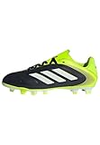 adidas Unisex Kinder COPA Pure III Club Firm Ground/Multi Ground Football Boots Kids, Core Black/Cloud White/Lucid Lemon, 37 1/3 EU