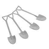 TOYANDONA 4 Stück Teiliges Edelstahl Grapefruitlöffel mit Gezackten Kanten Ergonomische Obstschaufeln zum Schälen und Auskratzen von Äpfeln Birnen Wassermelone für Babynahrung