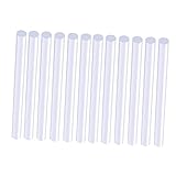Angoily 80 Stück Hot Melt Klebesticks Transparent Vielseitige Schmelzklebestreifen für Karton für Diy Projekte und Reparaturen