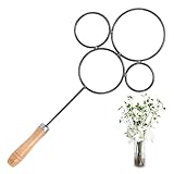 Weinflaschenschneider – Blumensieb, runder Heizschneider mit 4 Ringen | Flaschenschneider, Bastelschneider, langlebiges rundes Glasschneidewerkzeug für Weinflaschen, Keramikvasen und Kunsthandwerk