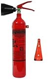 Brandengel® Feuerlöscher 2kg KFZ-Feuerlöscher Pulverlöscher LKW PKW Auto DIN EN 3 Manometer Halterung ABC 4LE (ohne Prüfnachweis u. Jahresmarke)