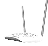 TP-Link TL-WA801N WLAN Access Point (Client, Bridget, Universal/WDFS Repeater), WPS, Zwei fixierte Antennen weiß,300 Mbps