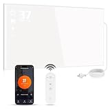 Mursche Infrarot Wandheizung Infrarotheizung mit Thermostat - 720W Elektroheizkörper Wandmontage Heizung Elektrisch Standgerät mit Fernbedienung Elektroheizung Energiesparend mit APP WiFi