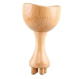 BESTYASH Multifunktionales Gluten -Rolling -Werkzeug massagegerät Massage-Tools Holzmassagewerkzeuge kleiner Massagebecher Holztherapiewerkzeuge hölzern Khaki