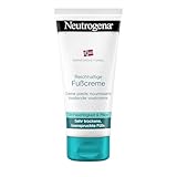 Neutrogena Norwegische Formel Reichhaltige Fußcreme (100 ml), Fußpflege Creme für 24h Feuchtigkeit & Pflege, intensive Feuchtigkeitscreme für sehr trockene und beanspruchte Füße