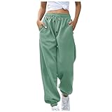 Jogginghose Damen, Leggings Gefüttert Damen Winter Yoga Fitness Lederhose Damen Leggings Winter Camouflage Hosenanzüge Für High Waist Hose Stehmann Baggy Jeans Damen Y2K (A12,XL)