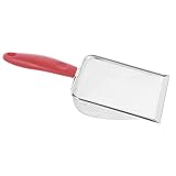 Sosoport Strandschaufel Sandkasten Graben Muscheln Aus Schaufel Netzschaufel Sieb Strandspielschaufel Strandsandfilterschaufel Outdoor Sandfilterschaufel Heimschaufel Pp Rot