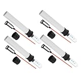 Milisten 4Stücke Teiliges Wasserstandsanzeiger für Topfpflanzen Präzise Überwachung Feuchtigkeit zu Reinigen und Langlebig für Drinnen und Draußen Erfüllt