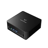 MINISFORUM UM690 Slim Mini-PC Barebone, AMD Ryzen 9 6900HX Mini-Computer (8C/16T, bis zu 4,9 GHz), DP/HDMI 2.1/USB4, 4 x USB Typ A, WIFI6E/BT5.3, kein RAM/SSD