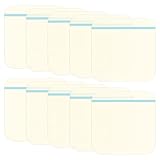 10 Stück Hydrokolloid Pflaster 10x10cm Dekubitus Pflaster Hydrogel Pflaster Geeignet Zur Pflege von Leicht Nässenden Wunden Blasen Akne und Oberflächlichen Wunden(Transparente Farbe)