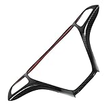 ABOOFAN Autoraddekoration Rahmen Innere Lenkrad Lenkung Lenkrollen Autodeko Auto-rad- Auto-radzierblende Auto-radzierzierdekor Auto-radverkleidungsdekoration Abs