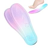 Cloud Sohlen für Herren, kühlende Gel-Einlegesohlen, atmungsaktiv, Fußkissen, Laufschuhe, Anzugsschuhe, Büro, Golf, Leichtathletik, Arbeit, Basketball, Reisen, Wandern, Tennis