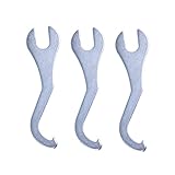 Gatuida 3 Stück Teiliges Fahrrad Reparaturwerkzeug Unterrohr Schlüssel für Fahrrad Hinterachse für Rennräder und Mountainbikes und Handlich