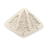 3D Weihnachtsbaum Silikonform Kiefern Fondant Kuchendekoration Schokolade Backform Süßigkeiten Seifenherstellung Dekoration Kleine Silikonformen