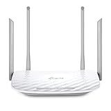 TP-Link Archer C50 AC1200 Dualband WLAN Wireless WiFi Router(Unterstützt keine DSL-Funktion, 300 Mbit/s(2.4GHz)+867 Mbit/s(5GHz), App Steuerung, IPv6, USB 2.0, Print/Media/FTP Server),‎Weiß