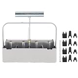 Soil Blocking Tool, Manuelle Erdtopfpresse mit 4 Gitter, 20er Erdpresstöpfe für Sämlinge - Ergonomisch, Stabil, Wiederverwendbar für Anzucht und Gartenarbeit