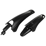 VANZACK 2Stücke Fahrrad Schutzblech für Mountainbike Vorderes und Hinteres Schmutzschutz Hochwertigem zu Installieren Langlebig für Radgrößen