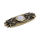 GALPADA Retro-türklingelschalter Knöpfe Ersatz-türklingel Haustürklingel Austausch des Türklingelknopfes Reparaturset Für Die Türklingel Schlafzimmer Türklingel Golden Legierung