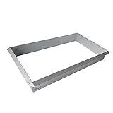 innogard S7050-006 – Schneckenzaun Set 14 TLG. – Feuerverzinkt – 4X Außenecke 90°, 10x Seitenteil 25 x 0,05 cm x 1 m