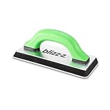 blizz-z Fugbrett Profi mit Gummibelag 240 x 100 mm (1 Stück) | Reibebrett mit Softgriff zum Verfugen von Zement- und Epoxidharz | Made in Germany