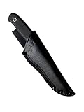 Linder Super Edge 7 Joe Vogel Evo-X ATS 34 Schwarz Lederscheide