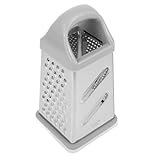 Beatifufu Vierseitige Handreibe Multifunktionaler Gemüseschneider mit Aufbewahrungsbox für Kartoffeln Käse Obst und Gemüse Küchenhelfer Robust und Platzsparend