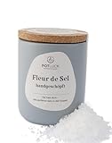 POTLUCK | Fleur de Sel handgeschöpft | Gewürzmischung im Keramiktopf | 80g | Vegan, glutenfrei und mit natürlichen Inhaltsstoffen