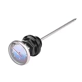 Niyade Motocross Ölmessstab Motorrad Ölmessstab Temperatur Für 125cc Stick Level Gauge(Black)