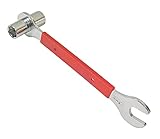 Red Loon Pedalschlüssel - 15mm - Konusschlüssel - Kurbelschrauben Schlüssel - Tretlagerschlüssel - Fahrrad Werkzeug - Fahrrad Reparatur