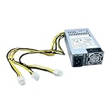 NVOQILIN 200/300/400/500W 1U Flexs ATXs PSUs Netzteil für kleinen Raum mit festem Kabel und PCIe 6-poligem Metallgehäuse-Netzteil