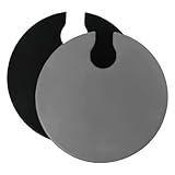 MAGICLULU 2 Stück Silikon Deckel für Sous Vide Kochtöpfe Auslaufsichere Wiederverwendbare Abdeckhaube für Präzises und Aufbewahrung von Lebensmitteln