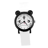 Yardenfun 1Stk Anschauen kinderuhren Armbanduhr kinder kinder-Armbanduhr Regenbeständig kinder watch analoge Uhr Modeuhr für Kinder Studentenuhr Schöne Uhren Cartoon-Armbanduhr Weiß