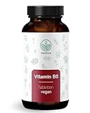 Vitamin B5 Tabletten - Pantothensäure 200 mg - 180 hochdosierte, vegane Tabletten - 6-Monatsvorrat - Ohne Zusatzstoffe - aus Deutschland